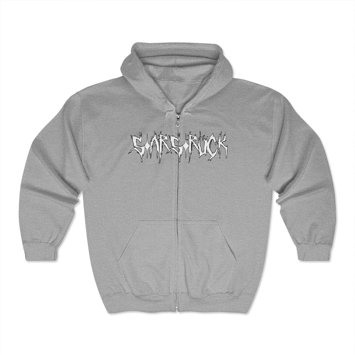 STARSTRUCK Skull Full Zip Hooded Sweatshirt